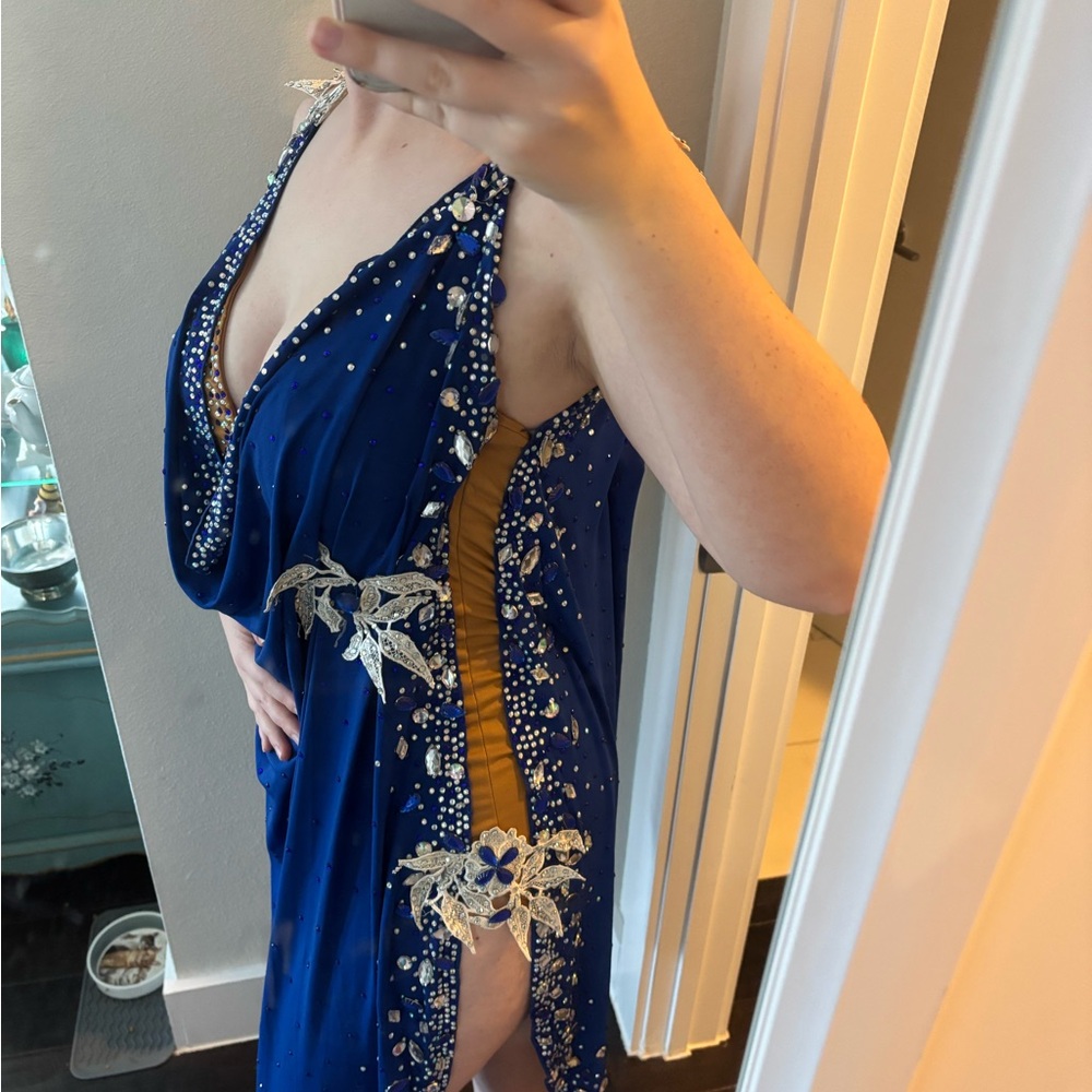 Latin Rhythm Competition Dress - Picture 4 of 12